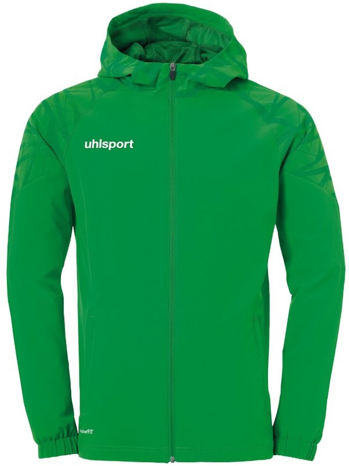 Спортивная куртка Goal 25 Evo Woven Hood Jacket uhlsport , зеленый
Спортивная куртка Goal 25 Evo Woven Hood Jacket uhlsport , зеленый