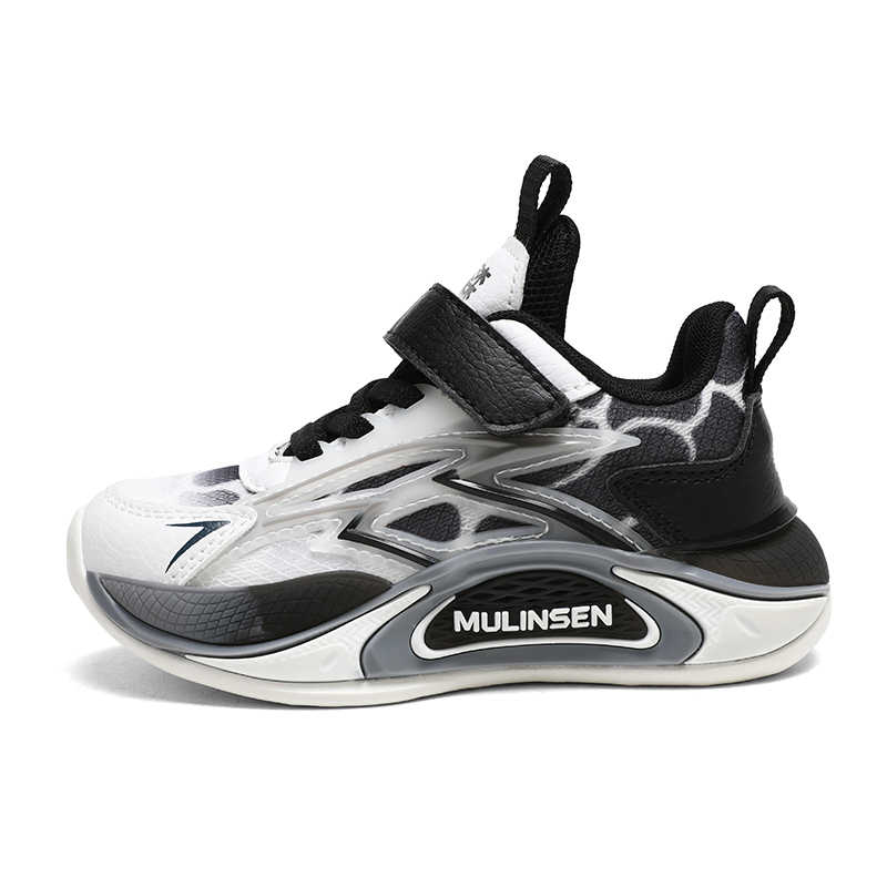 Противоскользящие и износостойкие дышащие кроссовки Rebound для детей Mulinsen, черный/белый
Противоскользящие и износостойкие дышащие кроссовки Rebound для детей Mulinsen, черный/белый