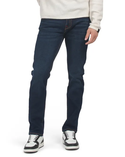 Свободные джинсы скинни Rocco с большими Т-клапанами True Religion, цвет Dark Midnight
Свободные джинсы скинни Rocco с большими Т-клапанами True Religion, цвет Dark Midnight