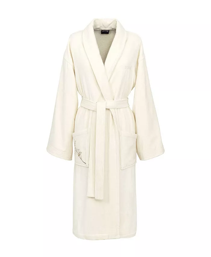 Женский халат с шалевым воротником "Almond Flowers" из хлопка Boss Home, коричневый/бежевый
Женский халат с шалевым воротником "Almond Flowers" из хлопка Boss Home, коричневый/бежевый