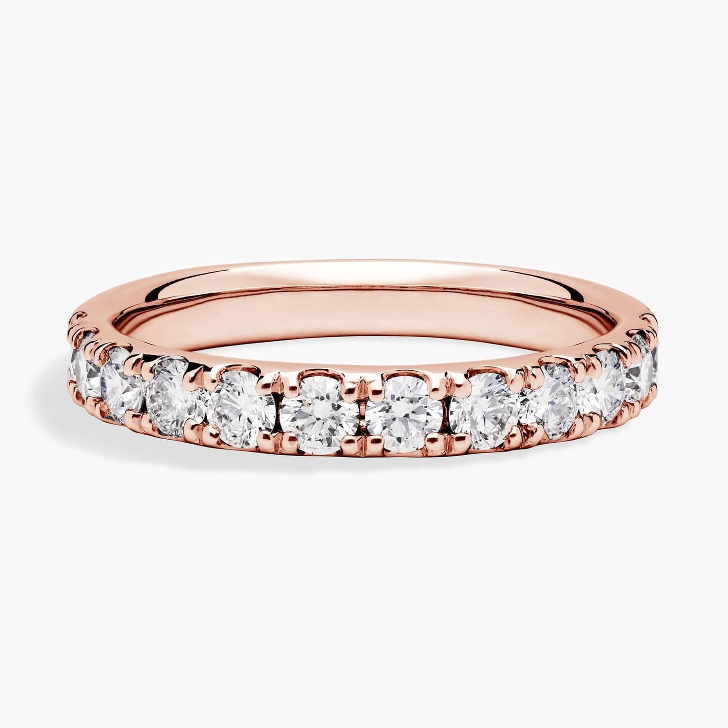 Кольцо с бриллиантами Riviera Pavé из розового золота 14 карат (1 карат Tw. - HI / SI1-SI2) Blue Nile
Кольцо с бриллиантами Riviera Pavé из розового золота 14 карат (1 карат Tw. - HI / SI1-SI2) Blue Nile