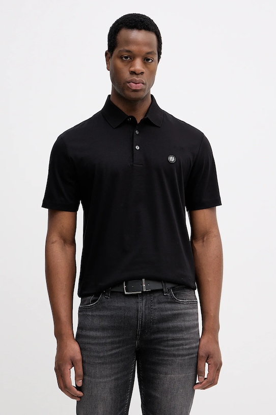Хлопковое поло Boss, черный
Хлопковое поло Boss, черный