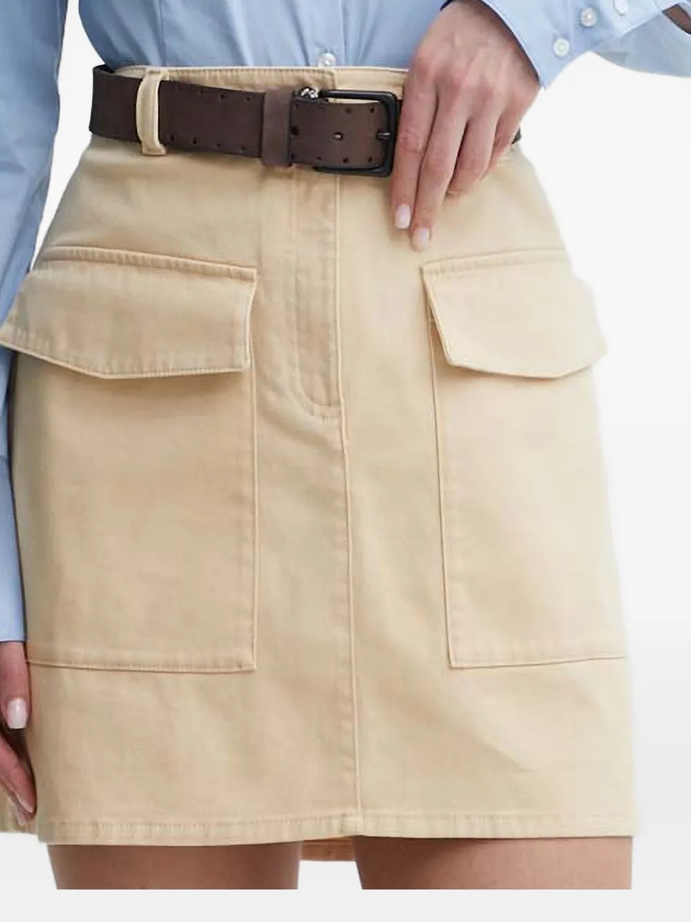 Мини-юбка с карманами Hugo, нейтральный
Мини-юбка с карманами Hugo, нейтральный