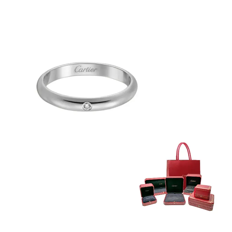 Cartier Кольцо 1895 Series Platinum Diamond Unisex
Cartier Кольцо 1895 Series Platinum Diamond Unisex