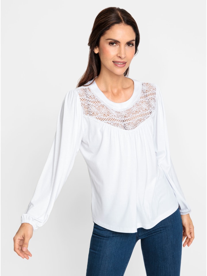 Белая рубашка с круглым вырезом WITT WEIDEN
Белая рубашка с круглым вырезом WITT WEIDEN