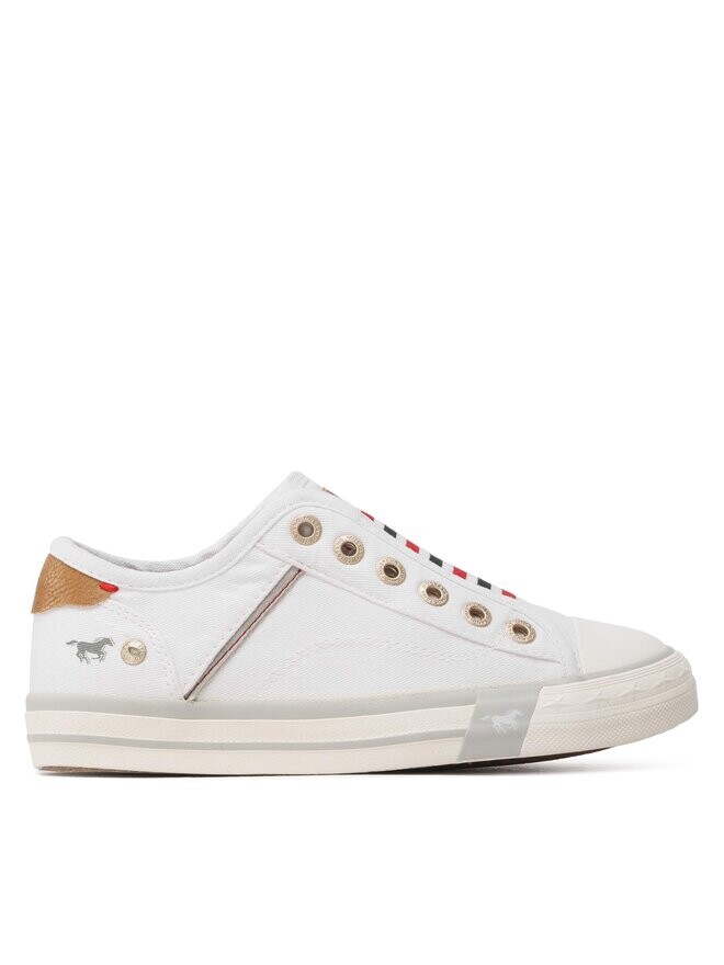 Кеды Mustang, белый 
Кеды Mustang, белый