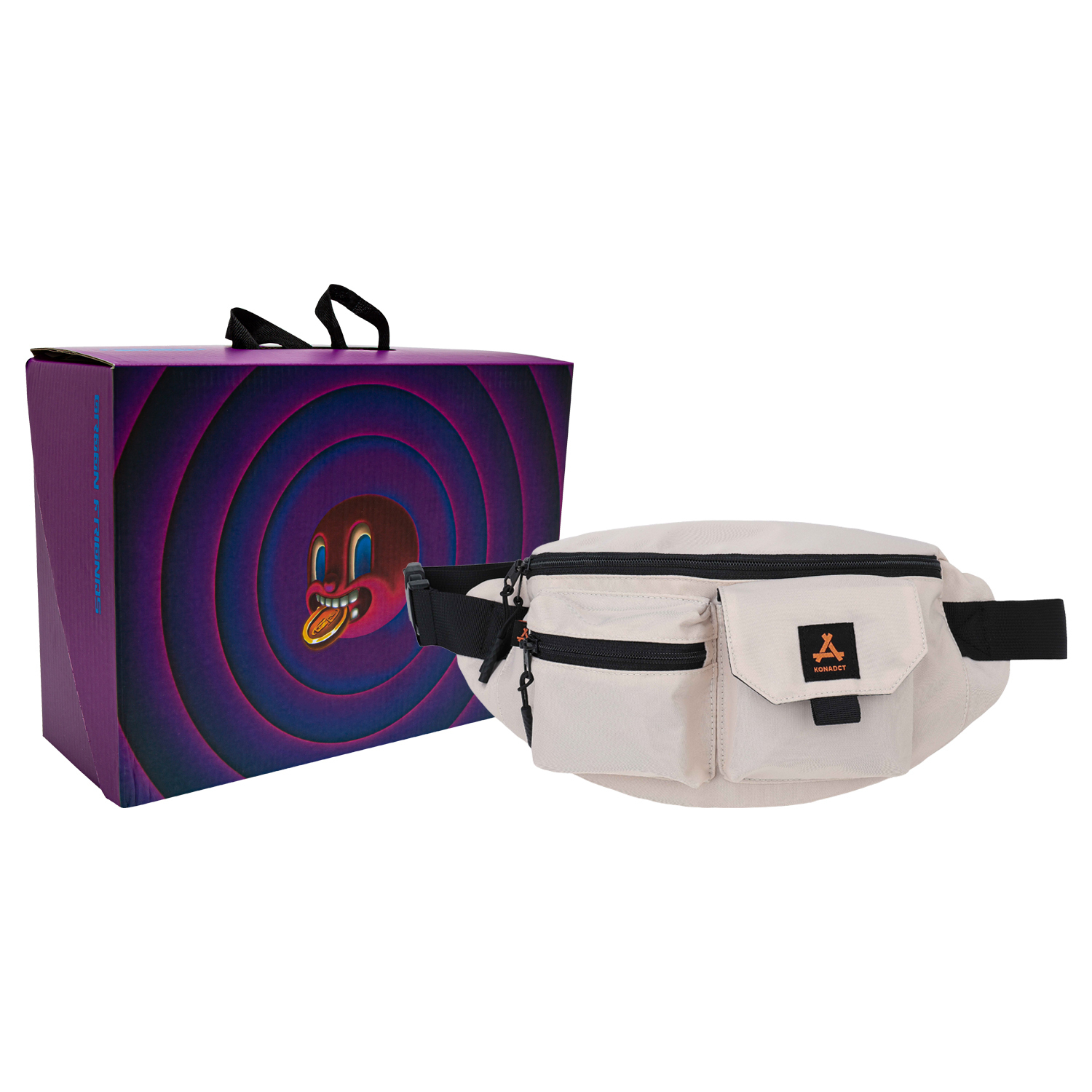 GF Джинсовый поясной рюкзак унисекс синий, White Box
GF Джинсовый поясной рюкзак унисекс синий, White Box