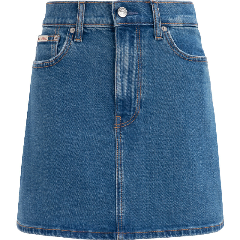 Юбка джинсовая женская NUV - цвет деним синий Calvin Klein
Юбка джинсовая женская NUV - цвет деним синий Calvin Klein