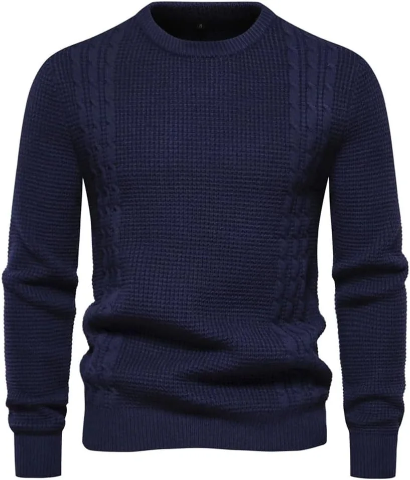 Мужской теплый пуловер с длинным рукавом
Мужской теплый пуловер с длинным рукавом