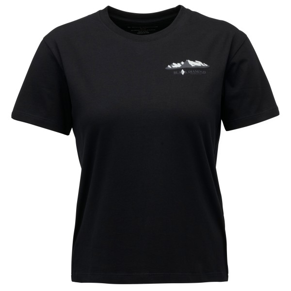 Женская футболка с короткими рукавами и горным пейзажем Black Diamond, черный
Женская футболка с короткими рукавами и горным пейзажем Black Diamond, черный