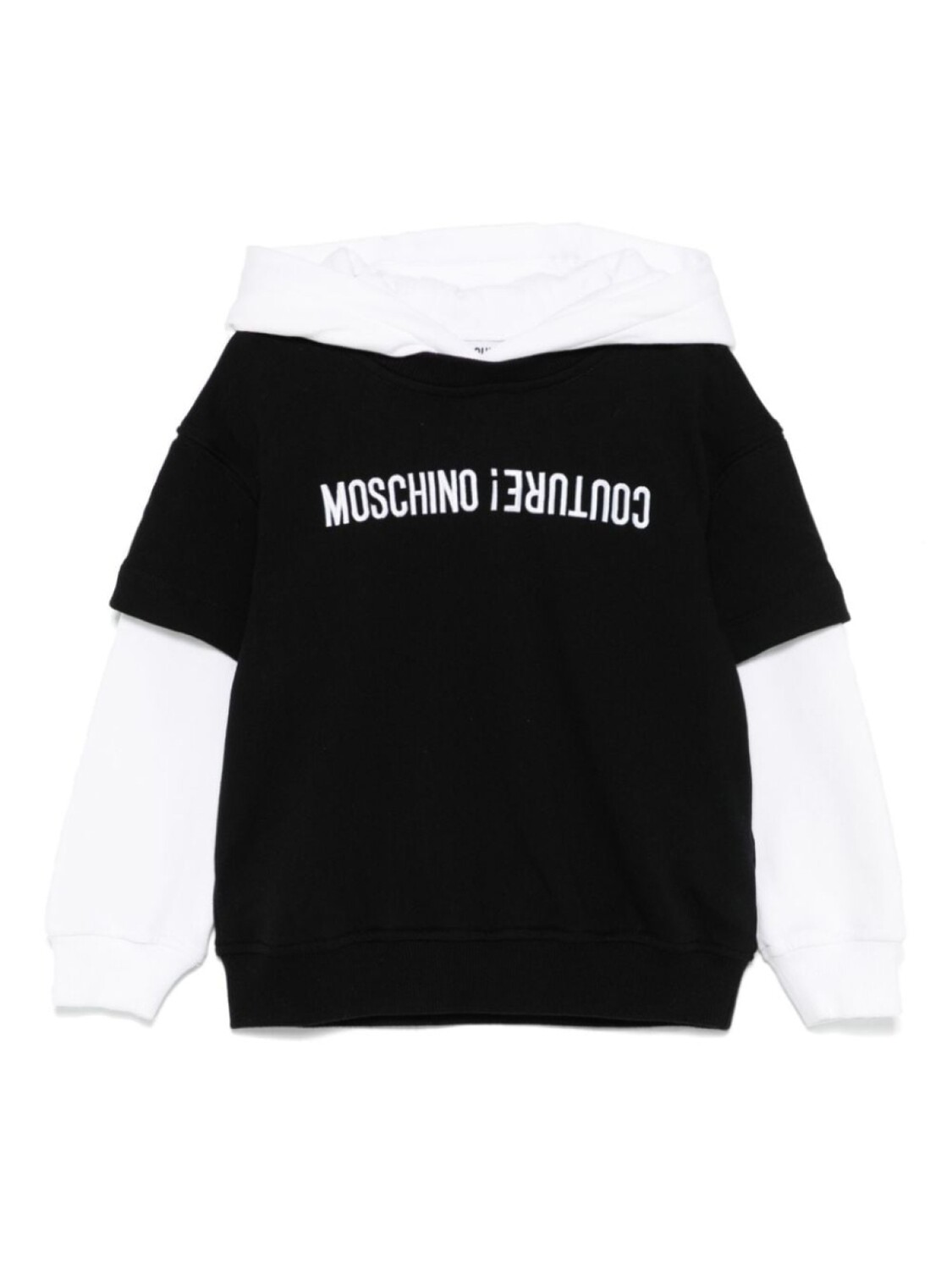 Moschino Kids худи с вышитым логотипом, черный
Moschino Kids худи с вышитым логотипом, черный