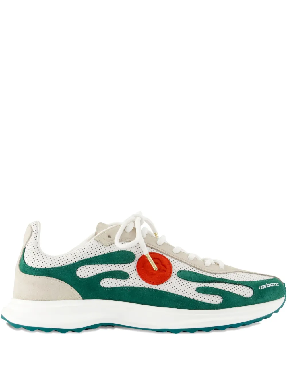 Перфорированные кроссовки Stade с рисунком пламени CASABLANCA, белый
Перфорированные кроссовки Stade с рисунком пламени CASABLANCA, белый