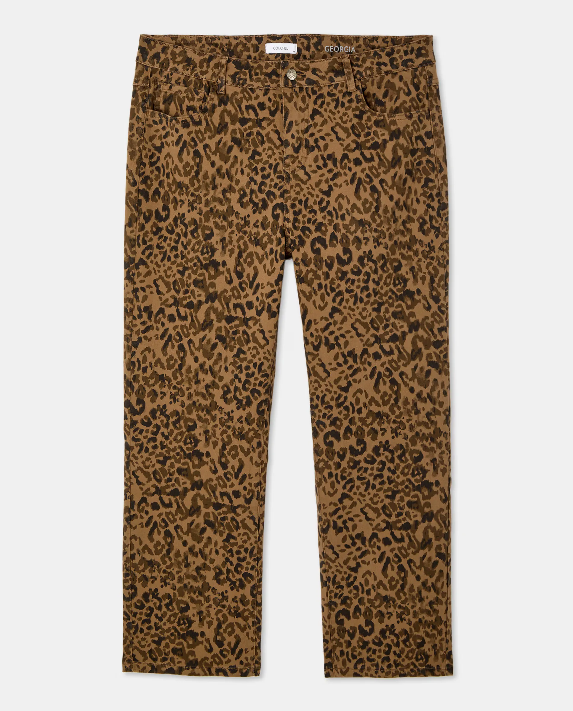 Женские прямые джинсы с принтом Couchel, коричневый
Женские прямые джинсы с принтом Couchel, коричневый
