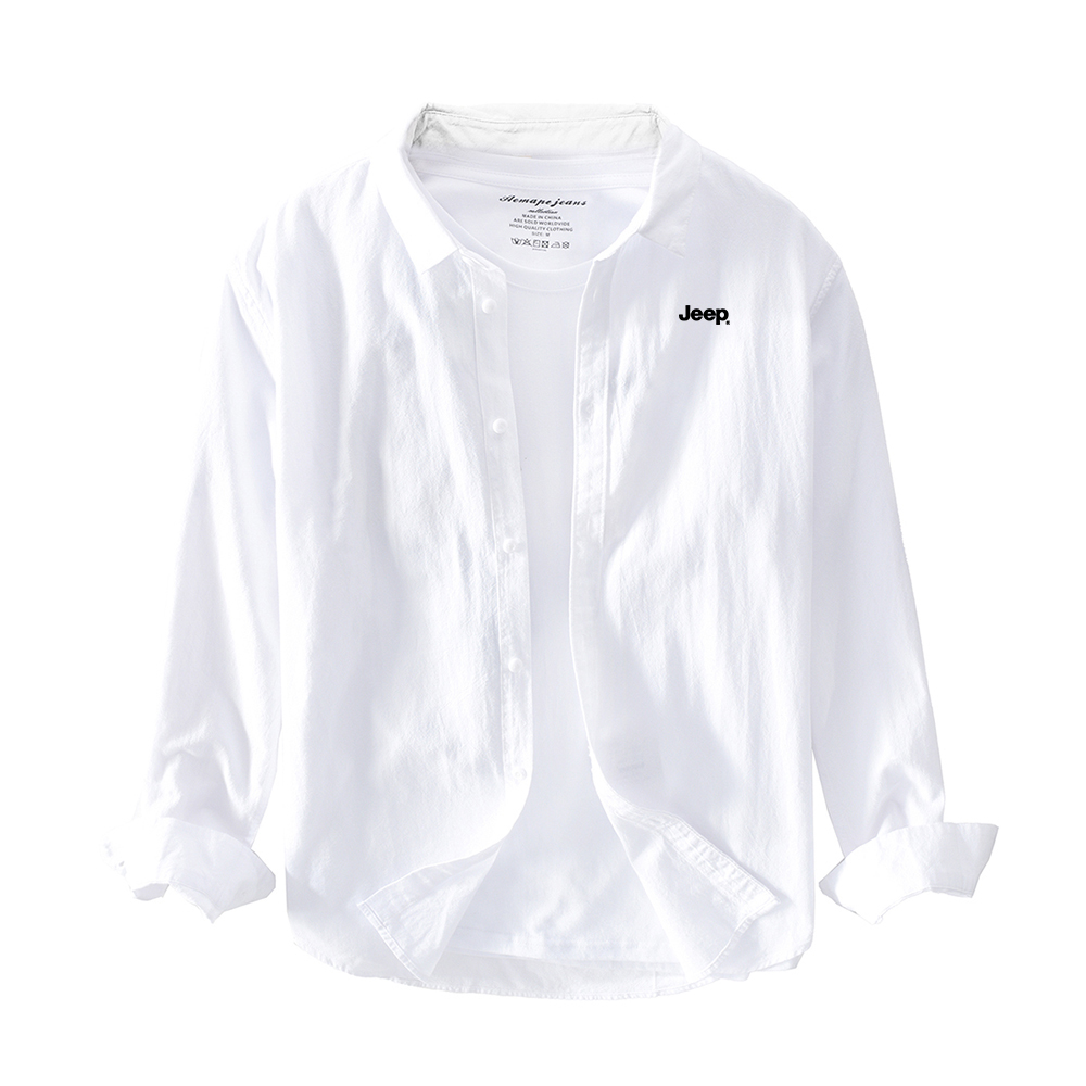 Рубашка Unisex Lapel Moderate Jeep, белый
Рубашка Unisex Lapel Moderate Jeep, белый
