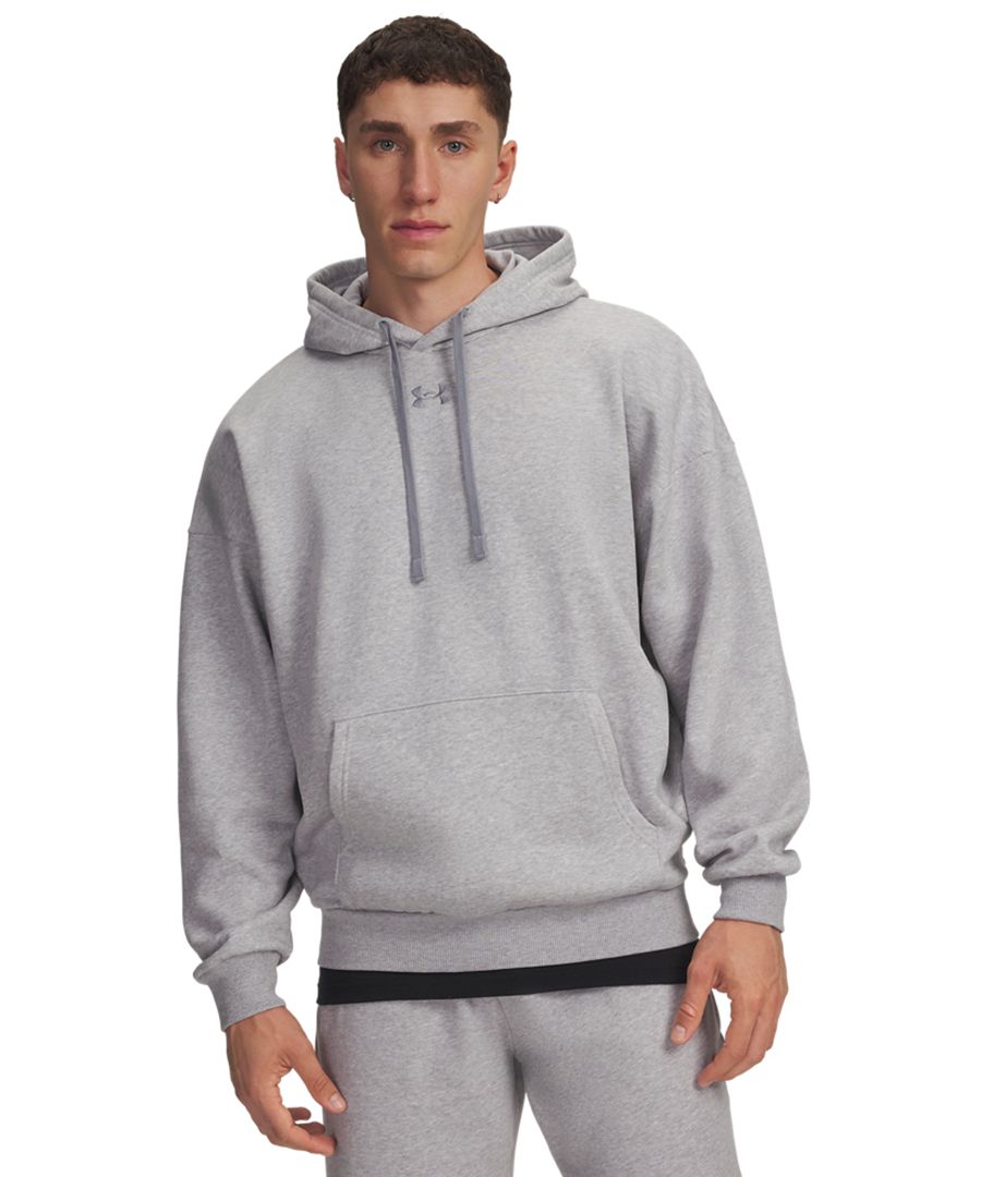 Мужская флисовая толстовка оверсайз UA Rival Under Armour, Gray light heather/Steel
Мужская флисовая толстовка оверсайз UA Rival Under Armour, Gray light heather/Steel