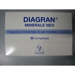 Diagran Minerale Neo 30 Таблетки, покрытые оболочкой, минеральные соли и витамины, добавка Teofarma
Diagran Minerale Neo 30 Таблетки, покрытые оболочкой, минеральные соли и витамины, добавка Teofarma