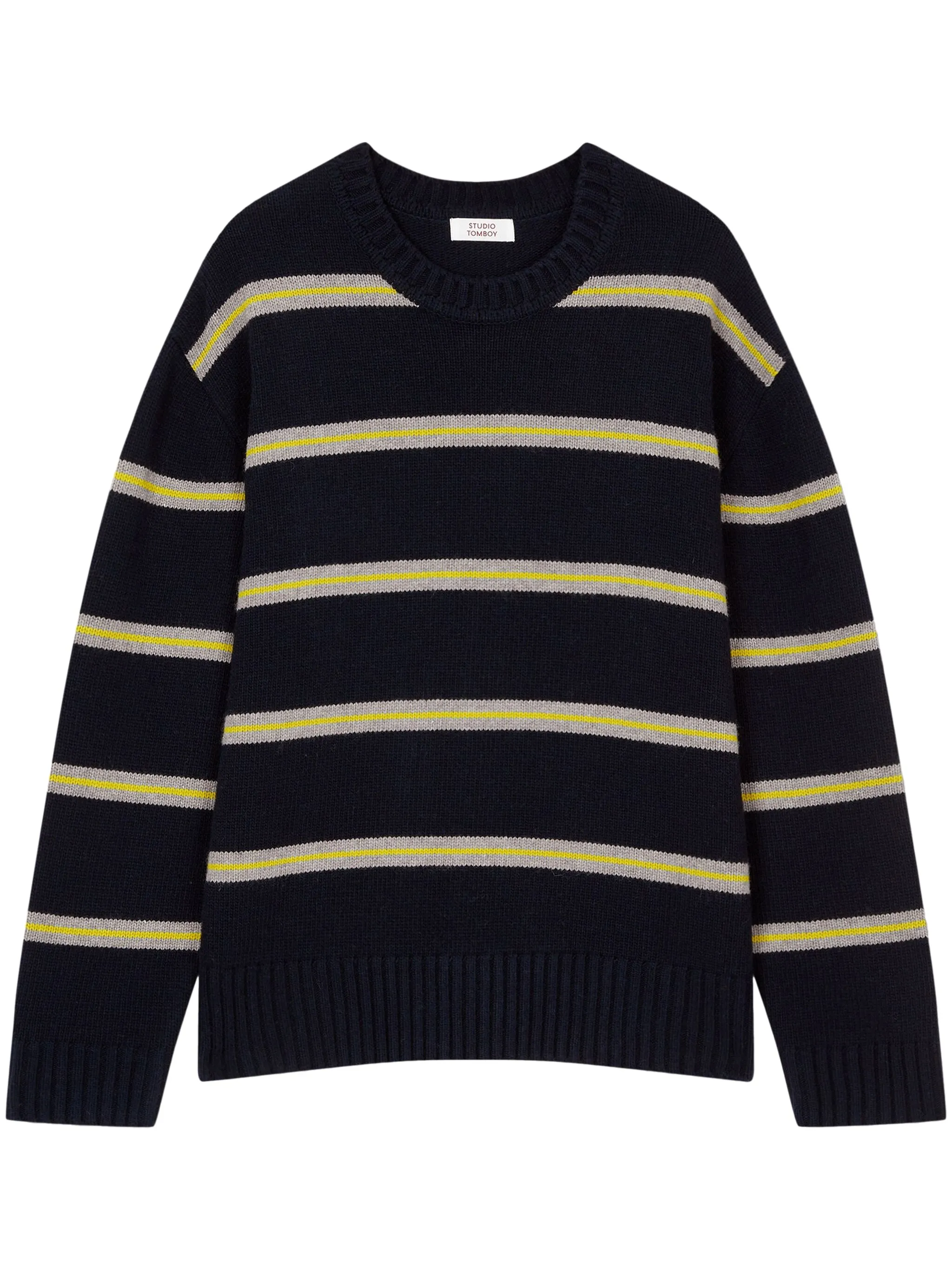 Свитер в полоску Tomboy, синий
Свитер в полоску Tomboy, синий