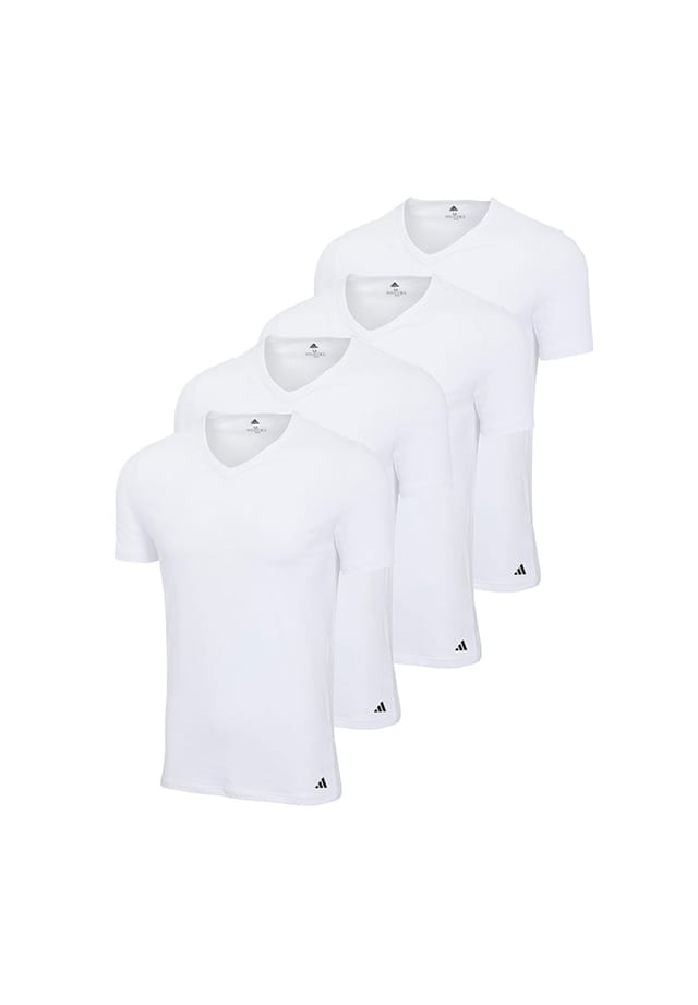 Майка / рубашка с коротким рукавом 4 шт. в упаковке активный гибкий хлопок Adidas, белый
Майка / рубашка с коротким рукавом 4 шт. в упаковке активный гибкий хлопок Adidas, белый