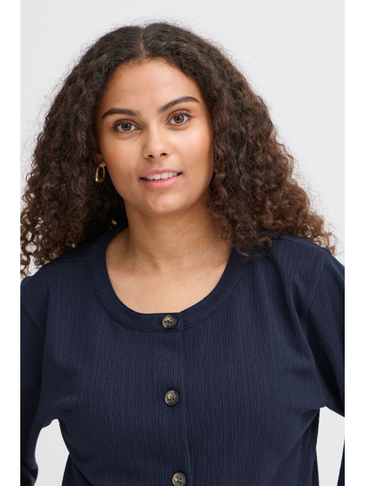 Fransa Толстовка FRCARLA CAR 2 оверсайз темно-синего цвета
Fransa Толстовка FRCARLA CAR 2 оверсайз темно-синего цвета