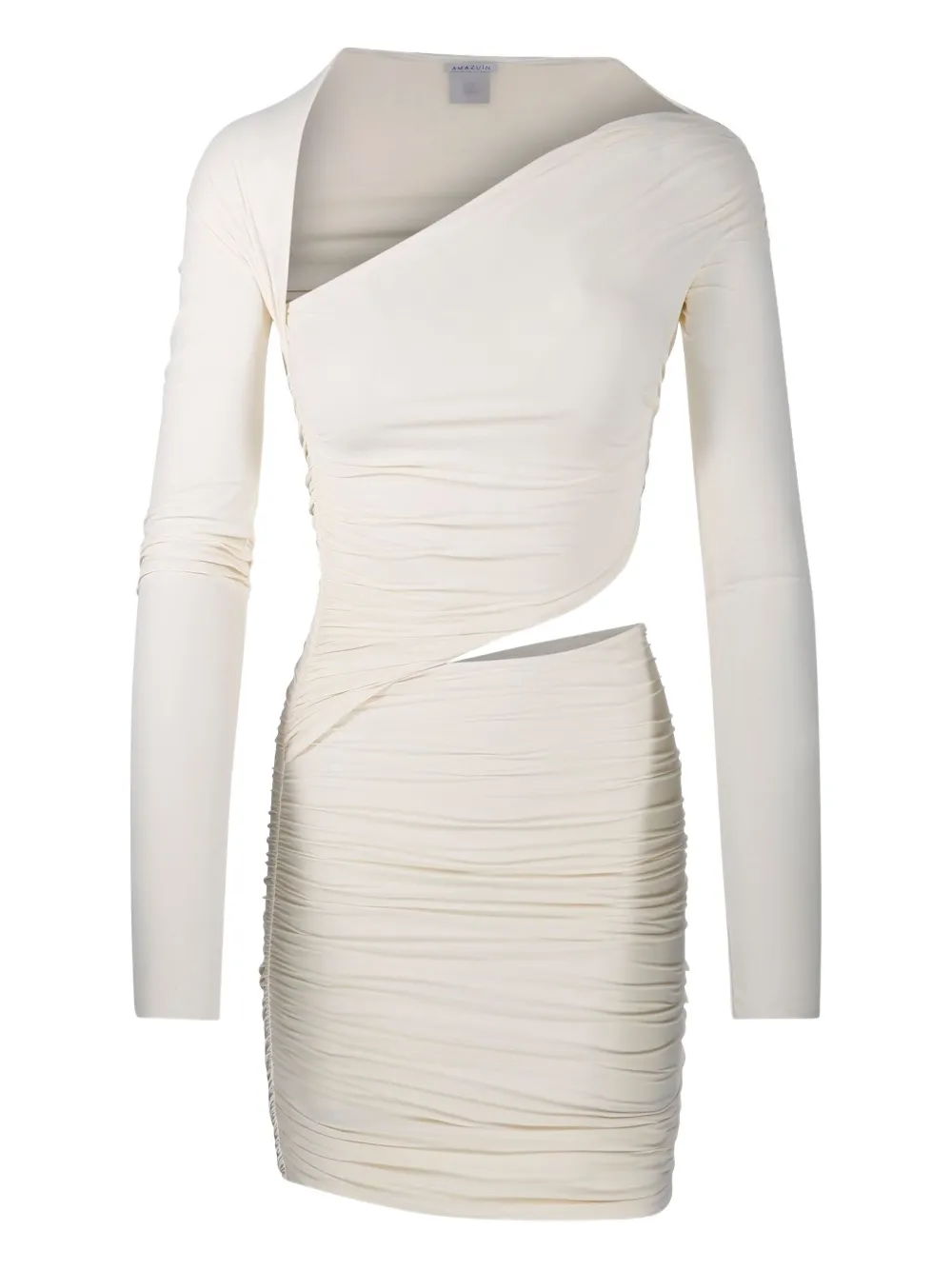 Платье с вырезами и драпировкой Amazuìn, белый
Платье с вырезами и драпировкой Amazuìn, белый