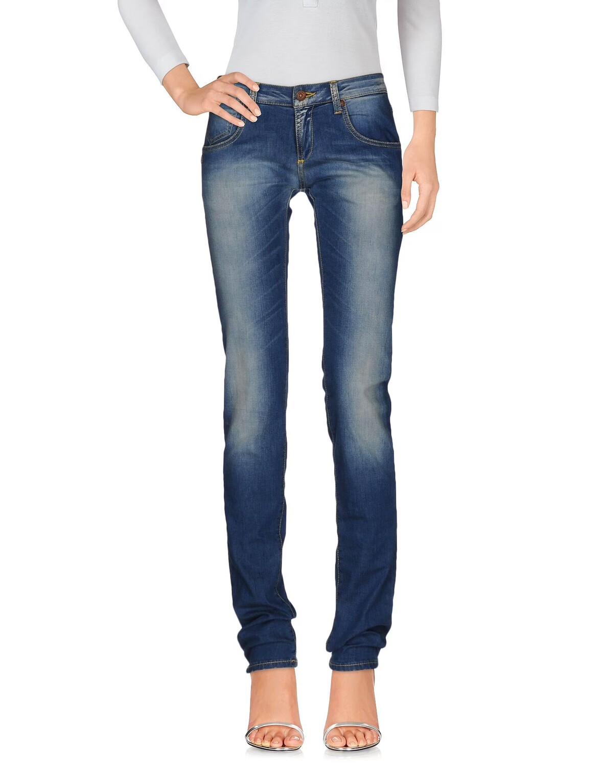 Джинсы Daniele Alessandrini, синий 
Джинсы Daniele Alessandrini, синий