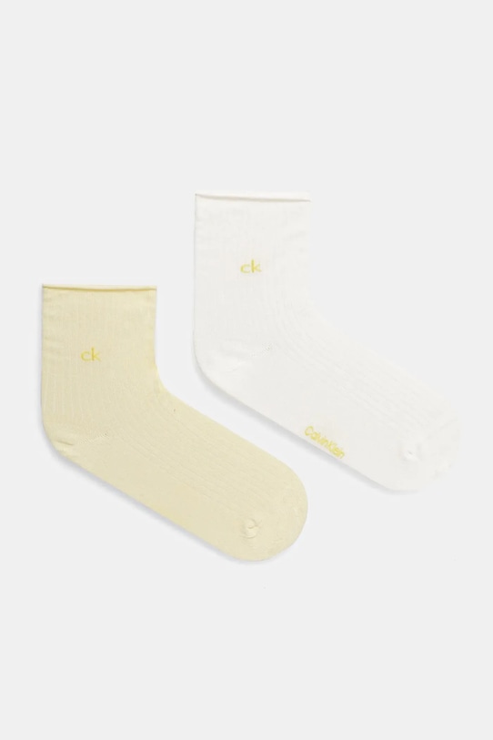Носки 2 пары Calvin Klein, желтый
Носки 2 пары Calvin Klein, желтый