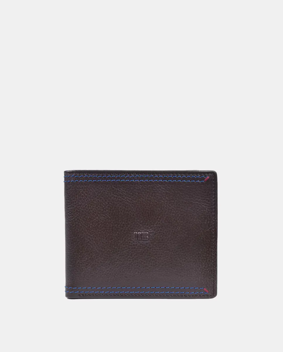 Мужской кожаный кошелек Miguel Bellido, коричневый
Мужской кожаный кошелек Miguel Bellido, коричневый