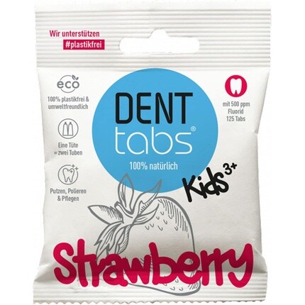 Таблетки для зубной щетки Kids Strawberry, 125 таблеток, Denttabs
Таблетки для зубной щетки Kids Strawberry, 125 таблеток, Denttabs