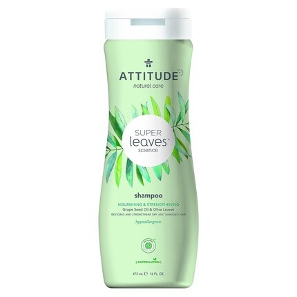 Super Leaves Attitude Питательный и укрепляющий шампунь с маслом виноградных косточек и листьями оливы 473 мл
Super Leaves Attitude Питательный и укрепляющий шампунь с маслом виноградных косточек и листьями оливы 473 мл