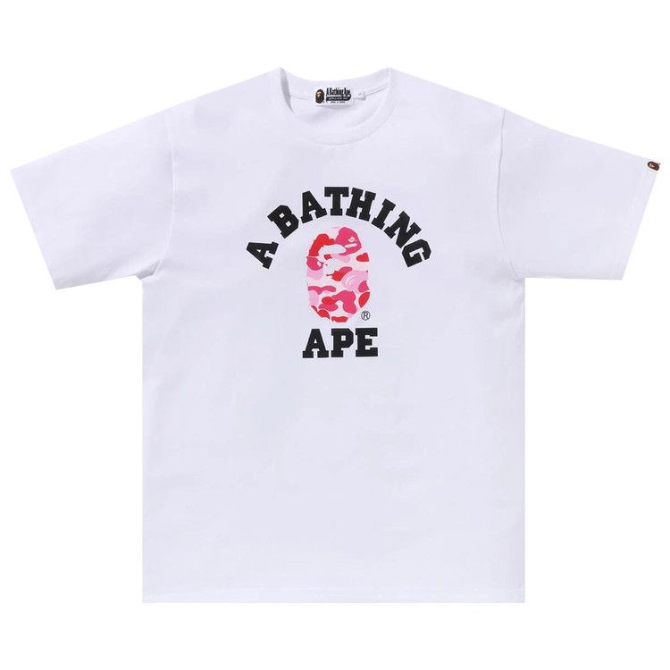 Футболка BAPE ABC Camo College Organic Tee, White/Pink
Футболка BAPE ABC Camo College Organic Tee, White/Pink