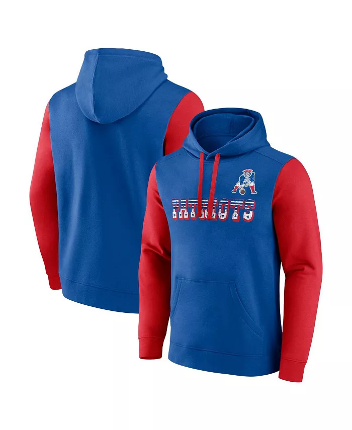 Мужская толстовка с капюшоном из флиса Navy/Royal New England Patriots Fanatics
Мужская толстовка с капюшоном из флиса Navy/Royal New England Patriots Fanatics