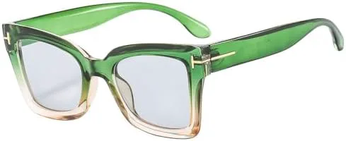 Модные квадратные солнцезащитные очки для женщин в винтажном стиле, синие солнцезащитные очки с защитой от УФ-излучения UV400, очки для активного отдыха MTZJH, Green
Модные квадратные солнцезащитные очки для женщин в винтажном стиле, синие солнцезащитные очки с защитой от УФ-излучения UV400, очки для активного отдыха MTZJH, Green