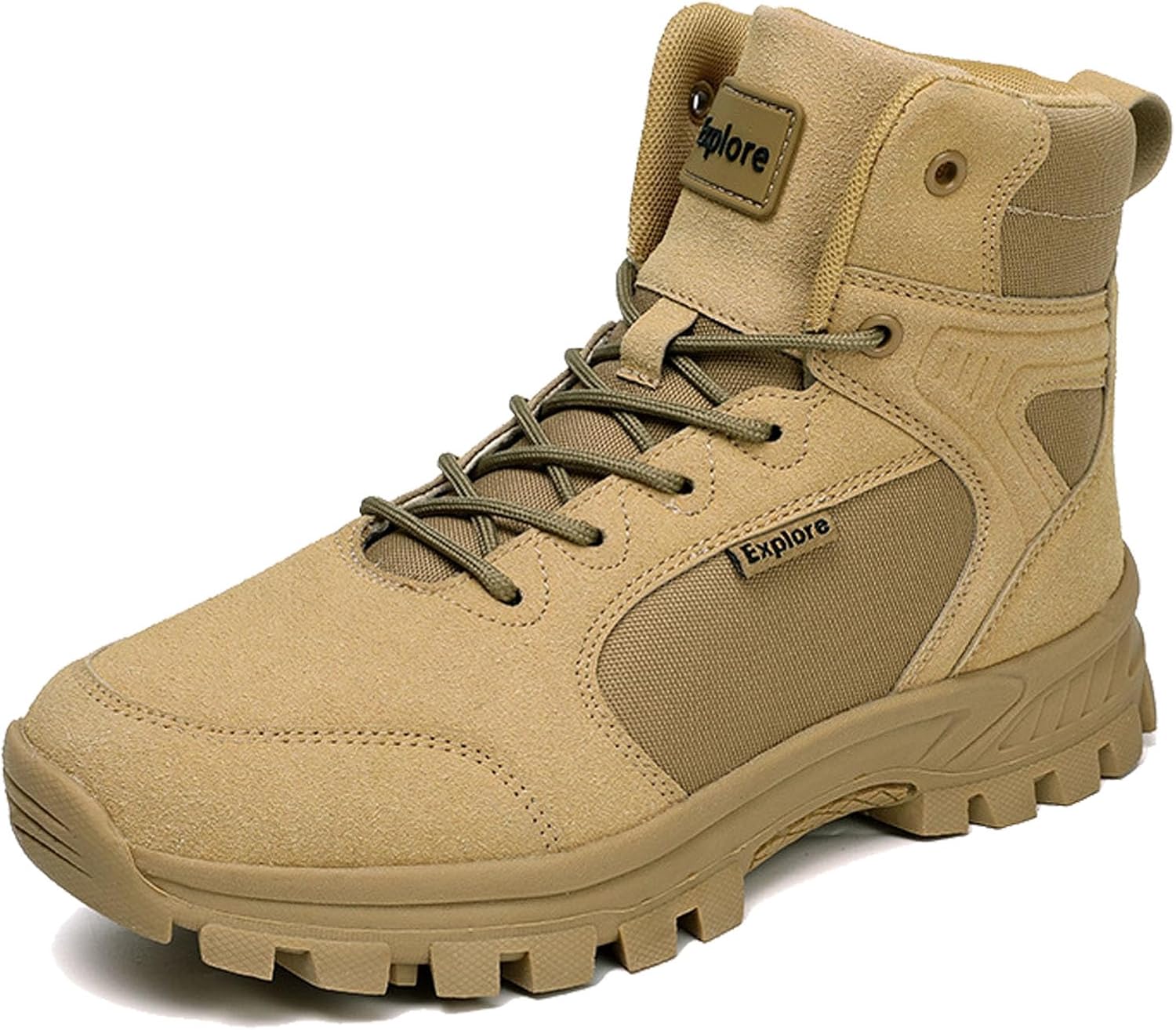Мужские облегченные походные тактические ботинки для работы на улице и военных операций Zivopah, бежевый
Мужские облегченные походные тактические ботинки для работы на улице и военных операций Zivopah, бежевый