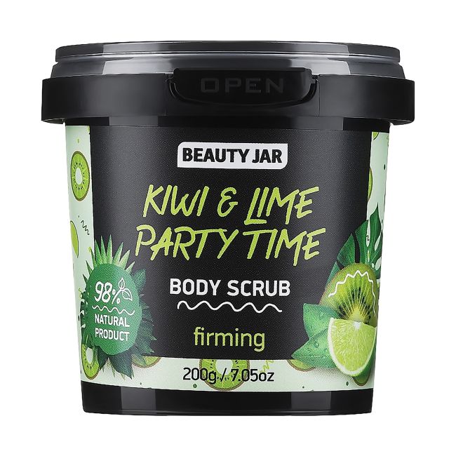 Скраб для тела с ароматом киви и лайма Beauty Jar, 200 гр
Скраб для тела с ароматом киви и лайма Beauty Jar, 200 гр