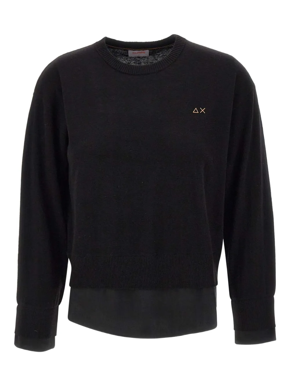 Свитер с логотипом Sun68, черный
Свитер с логотипом Sun68, черный