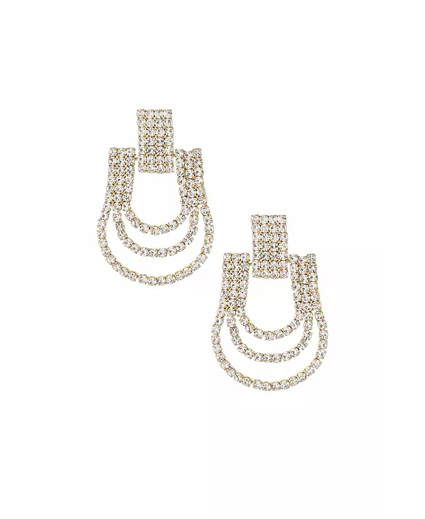 Подлинная красота серег с кристаллами, покрытыми 18-каратным золотом Ettika, gold
Подлинная красота серег с кристаллами, покрытыми 18-каратным золотом Ettika, gold