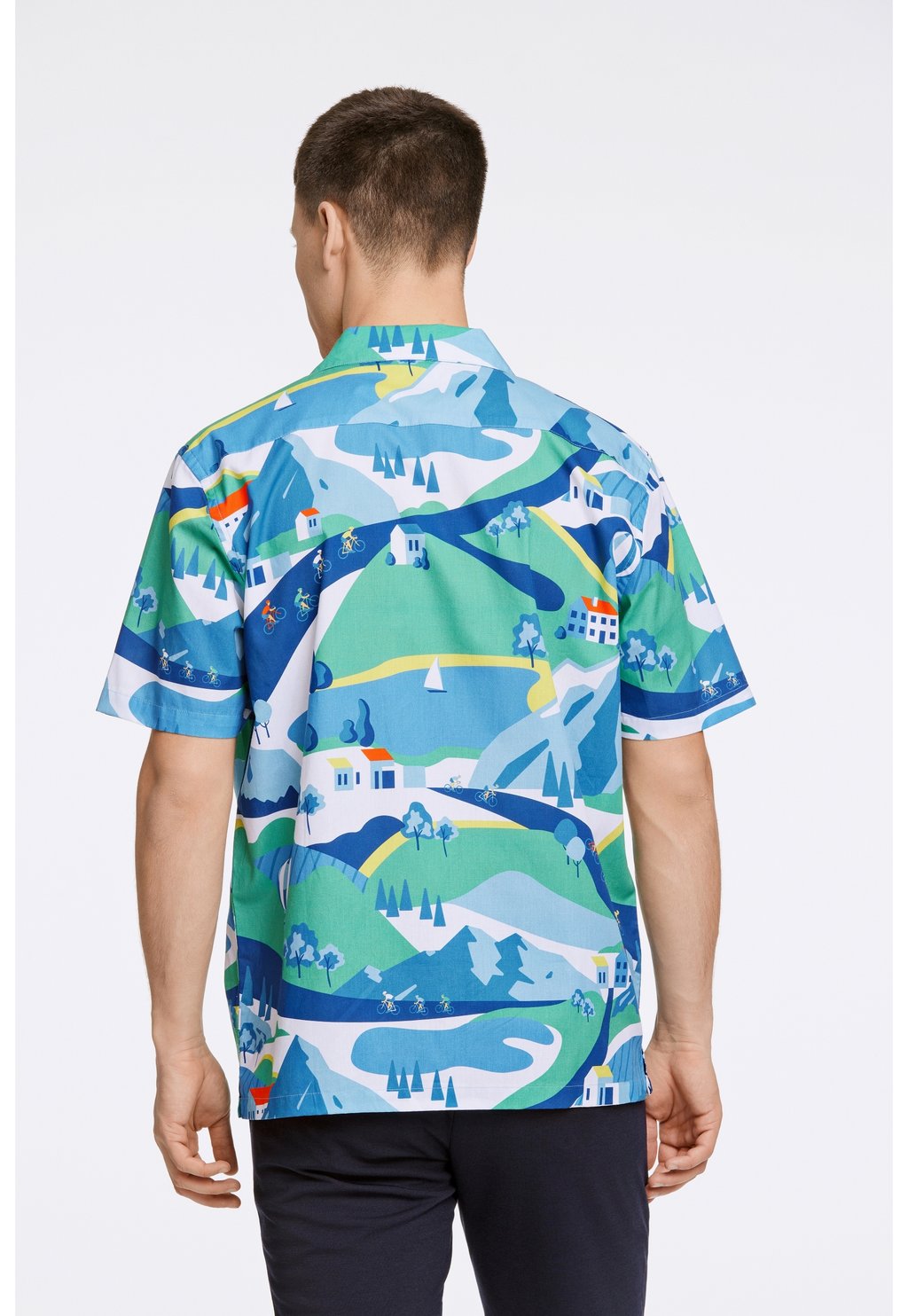 Рубашка CYCLING LANDSCAPE SS Lindbergh, синий
Рубашка CYCLING LANDSCAPE SS Lindbergh, синий