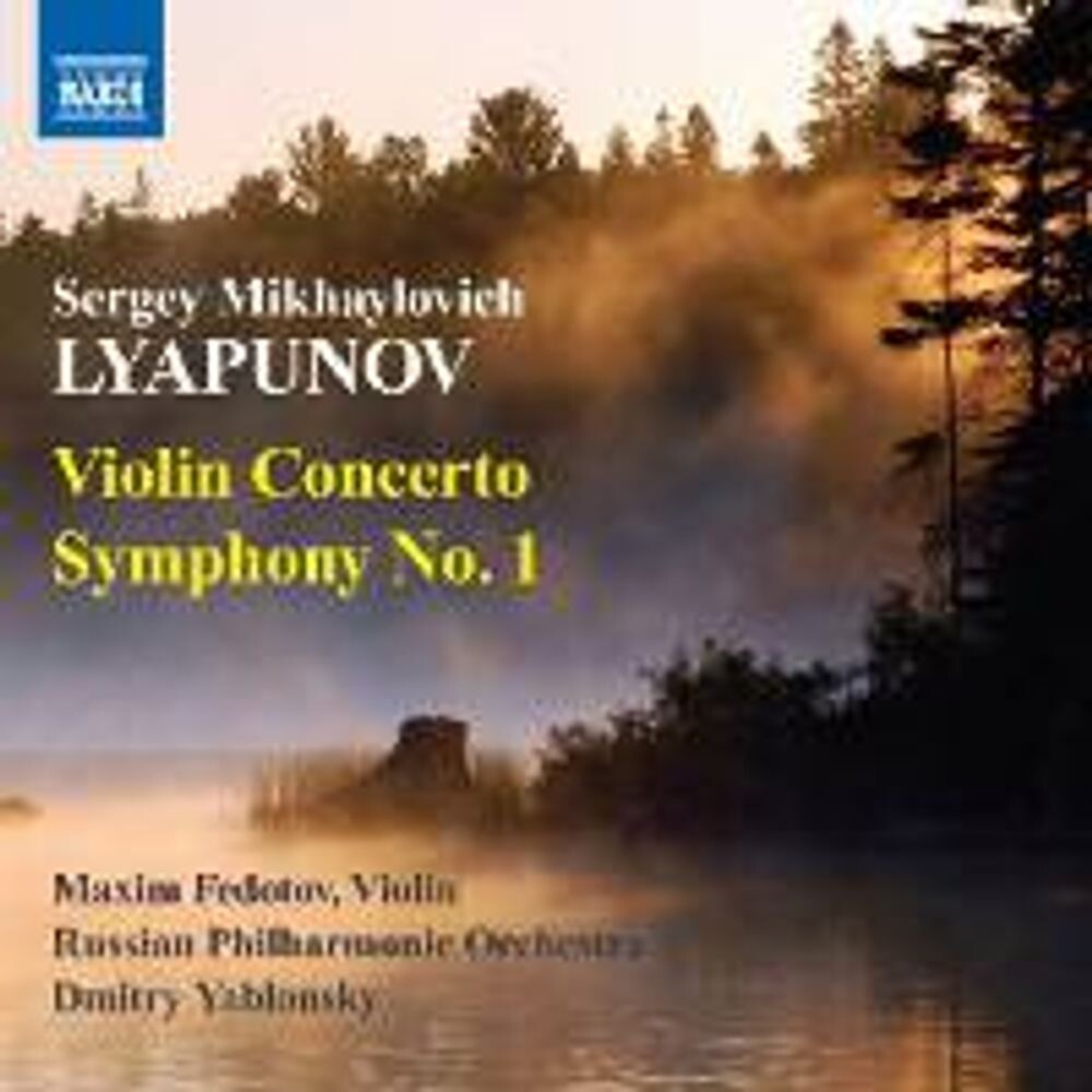 Диск CD Violin Concerto/Symphony No. 1 - Sergey Mikhaylovich Lyapunov, Dmitry Yablonsky
Диск CD Violin Concerto/Symphony No. 1 - Sergey Mikhaylovich Lyapunov, Dmitry Yablonsky