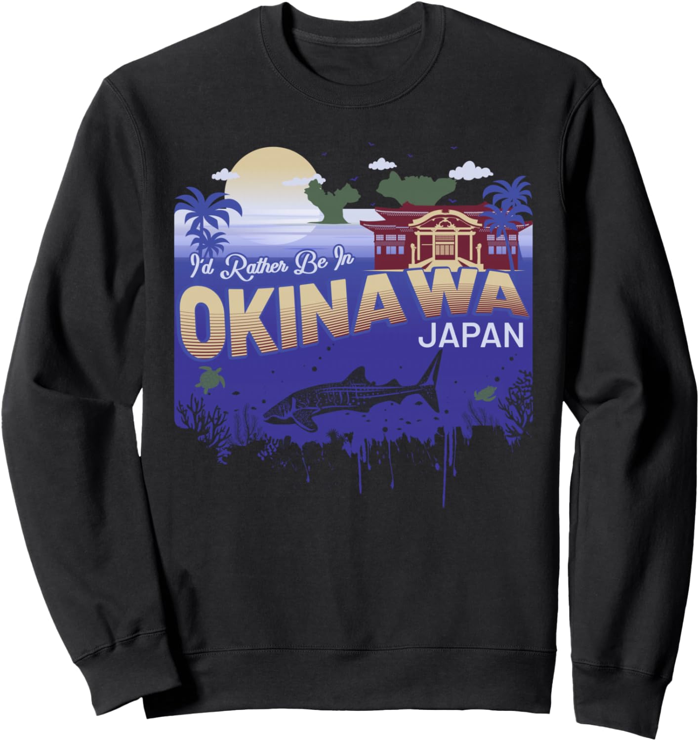 Окинава - лучшее место, где можно побывать. Винтажная японская сувенирная толстовка Family Heritage Gifts, черный
Окинава - лучшее место, где можно побывать. Винтажная японская сувенирная толстовка Family Heritage Gifts, черный