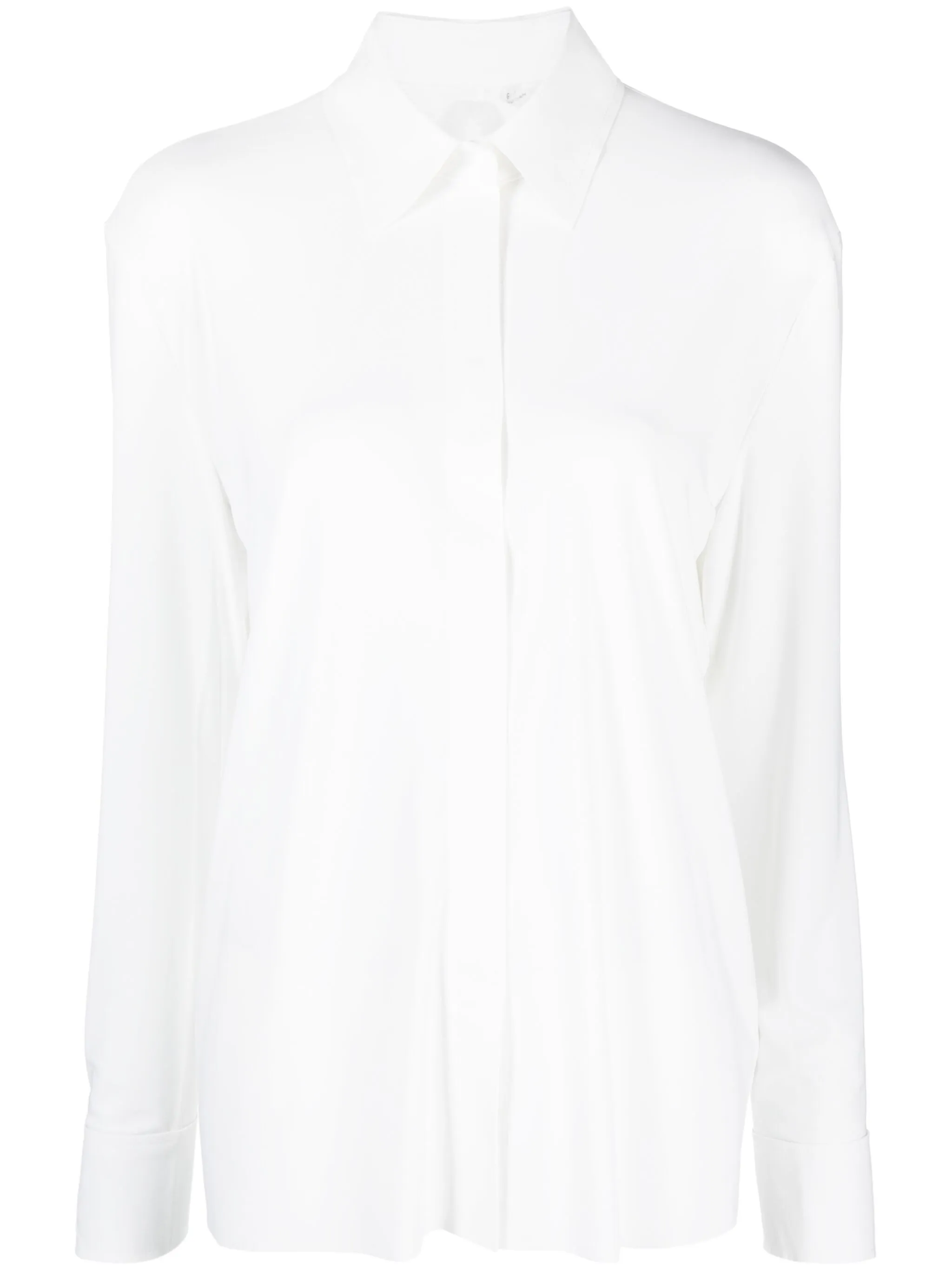 Рубашка с заостренным воротником Norma Kamali, белый
Рубашка с заостренным воротником Norma Kamali, белый