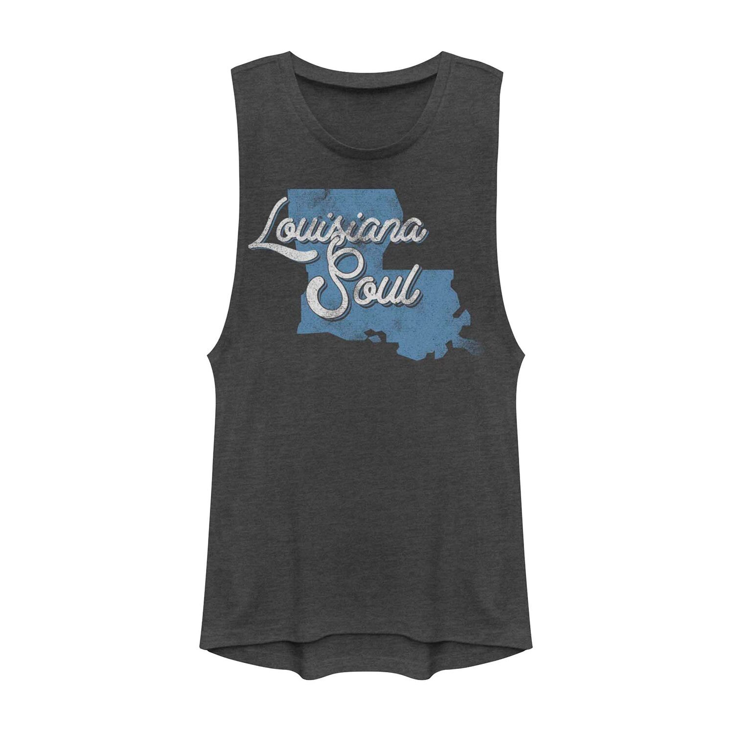 Мускулистая майка с винтажным графическим рисунком для юниоров "Louisiana Soul"
Мускулистая майка с винтажным графическим рисунком для юниоров "Louisiana Soul"