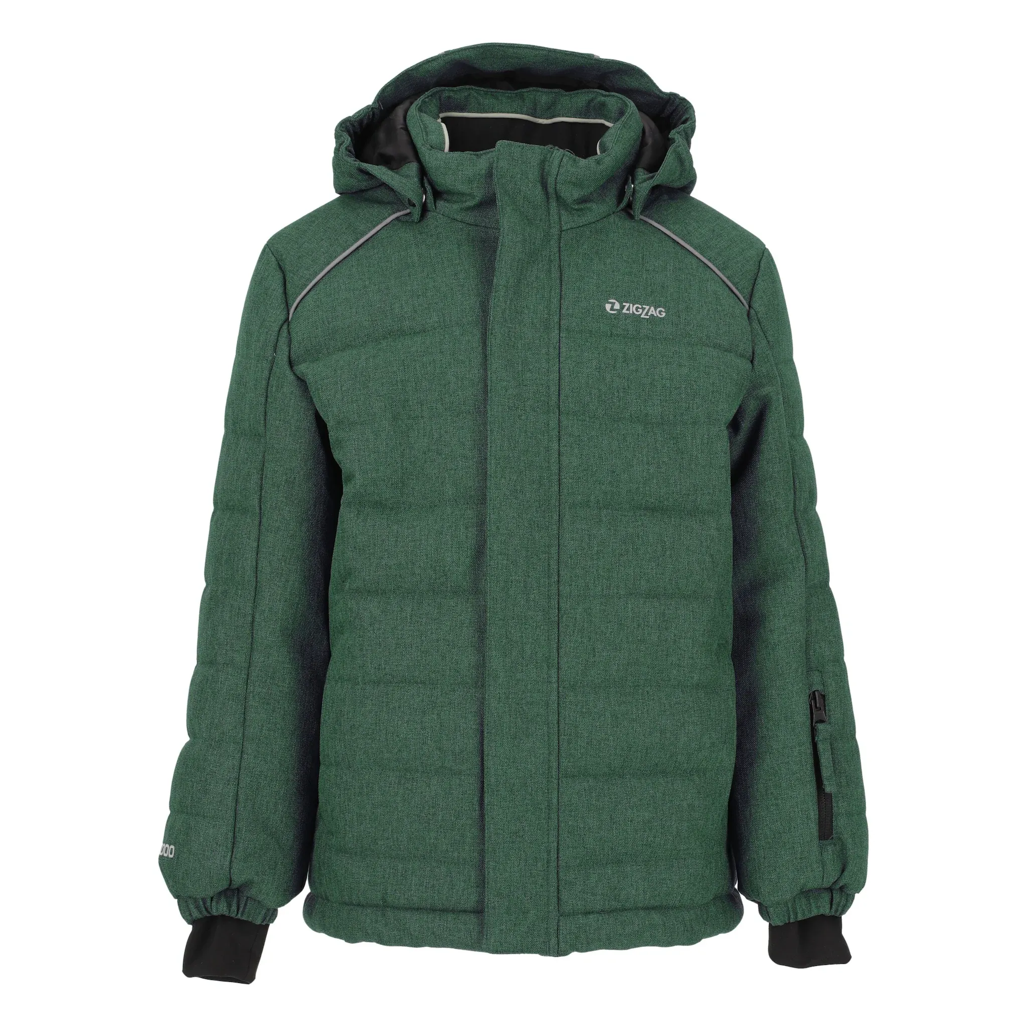 Лыжная куртка ZIGZAG «Nino», стеганая, водонепроницаемая, зеленый 
Лыжная куртка ZIGZAG «Nino», стеганая, водонепроницаемая, зеленый