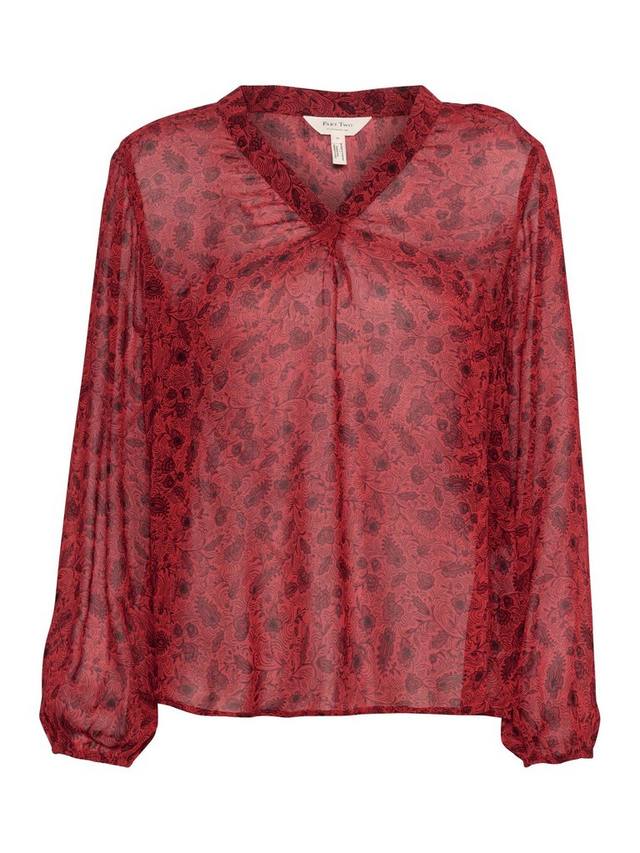 Топ с принтом в виде листьев дитте Part Two, цвет Salsa
Топ с принтом в виде листьев дитте Part Two, цвет Salsa