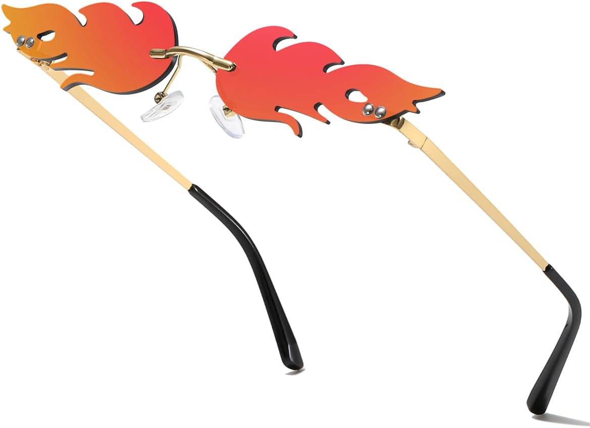 Солнцезащитные очки «Пламя», огненные солнцезащитные очки, стильные фестивальные очки для женщин и мужчин, очки «Дьявол», готические и вампирские аксессуары VEOFEMLEA, Llight Red
Солнцезащитные очки «Пламя», огненные солнцезащитные очки, стильные фестивальные очки для женщин и мужчин, очки «Дьявол», готические и вампирские аксессуары VEOFEMLEA, Llight Red