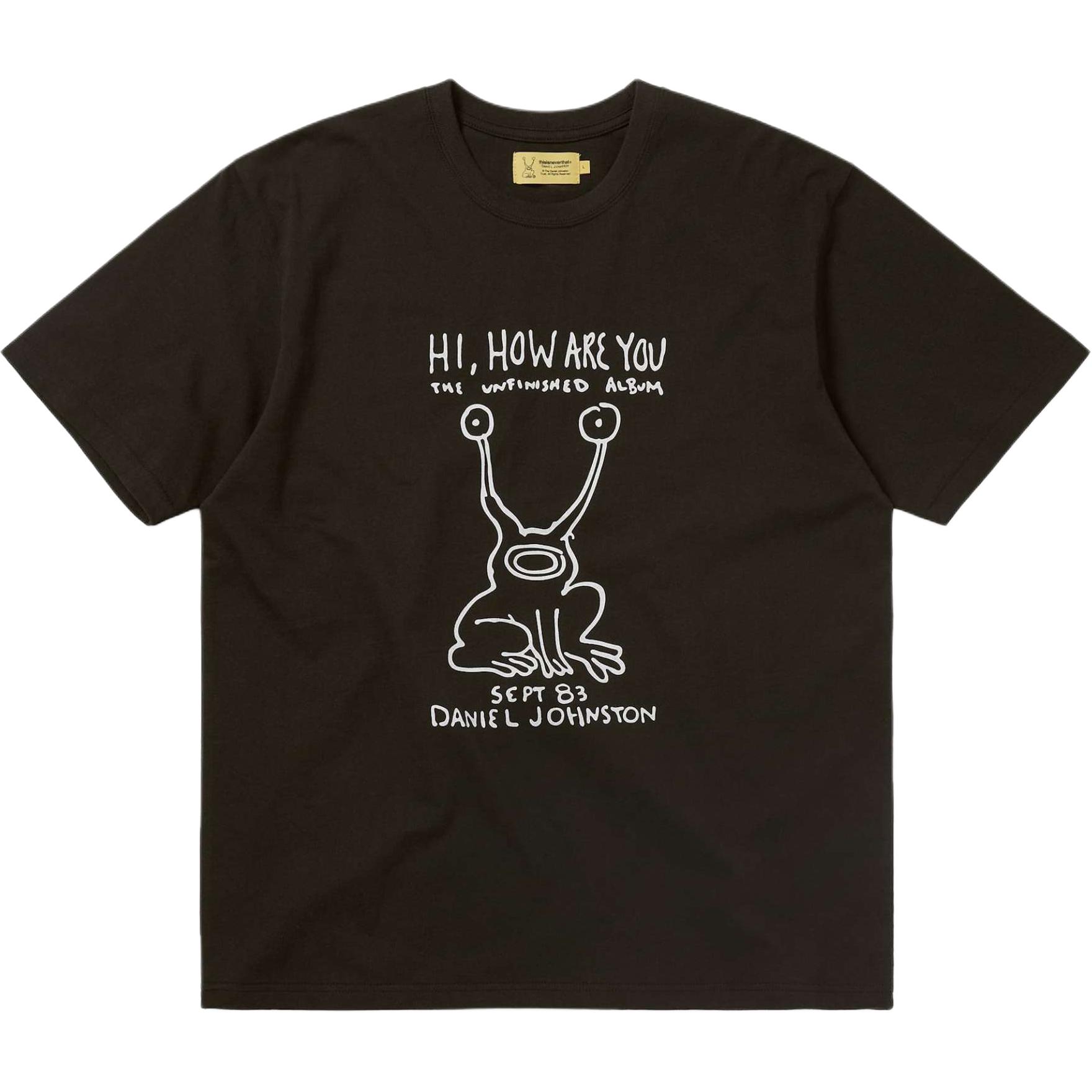 Футболка DANIEL JOHNSTON SS25 Unisex Thisisneverthat, черный
Футболка DANIEL JOHNSTON SS25 Unisex Thisisneverthat, черный