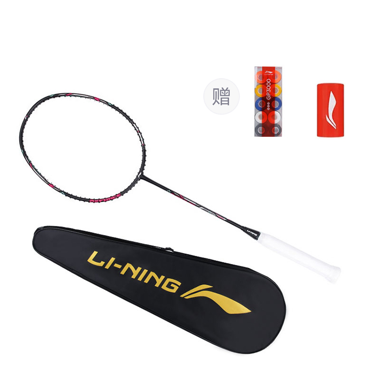 LINING Thunder Mini Cannon Full Carbon бадминтонная ракетка начального уровня одиночная ракетка black
LINING Thunder Mini Cannon Full Carbon бадминтонная ракетка начального уровня одиночная ракетка black