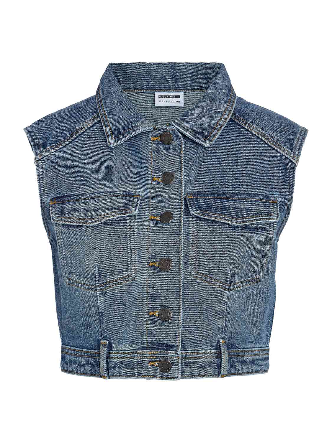 Noisy may Жилет 'NMKETTIE' в синем дениме
Noisy may Жилет 'NMKETTIE' в синем дениме