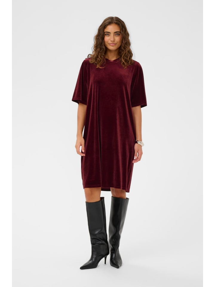 CULTURE Платье CUzoe свободного кроя цвета Зинфандель
CULTURE Платье CUzoe свободного кроя цвета Зинфандель