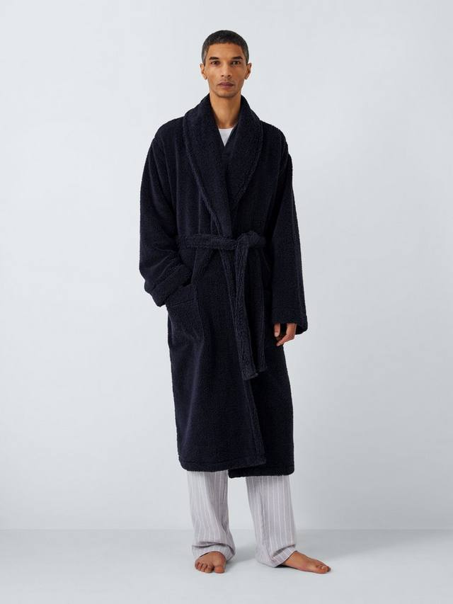 Премиальный махровый халат с защитой от зацепок John Lewis, Navy
Премиальный махровый халат с защитой от зацепок John Lewis, Navy