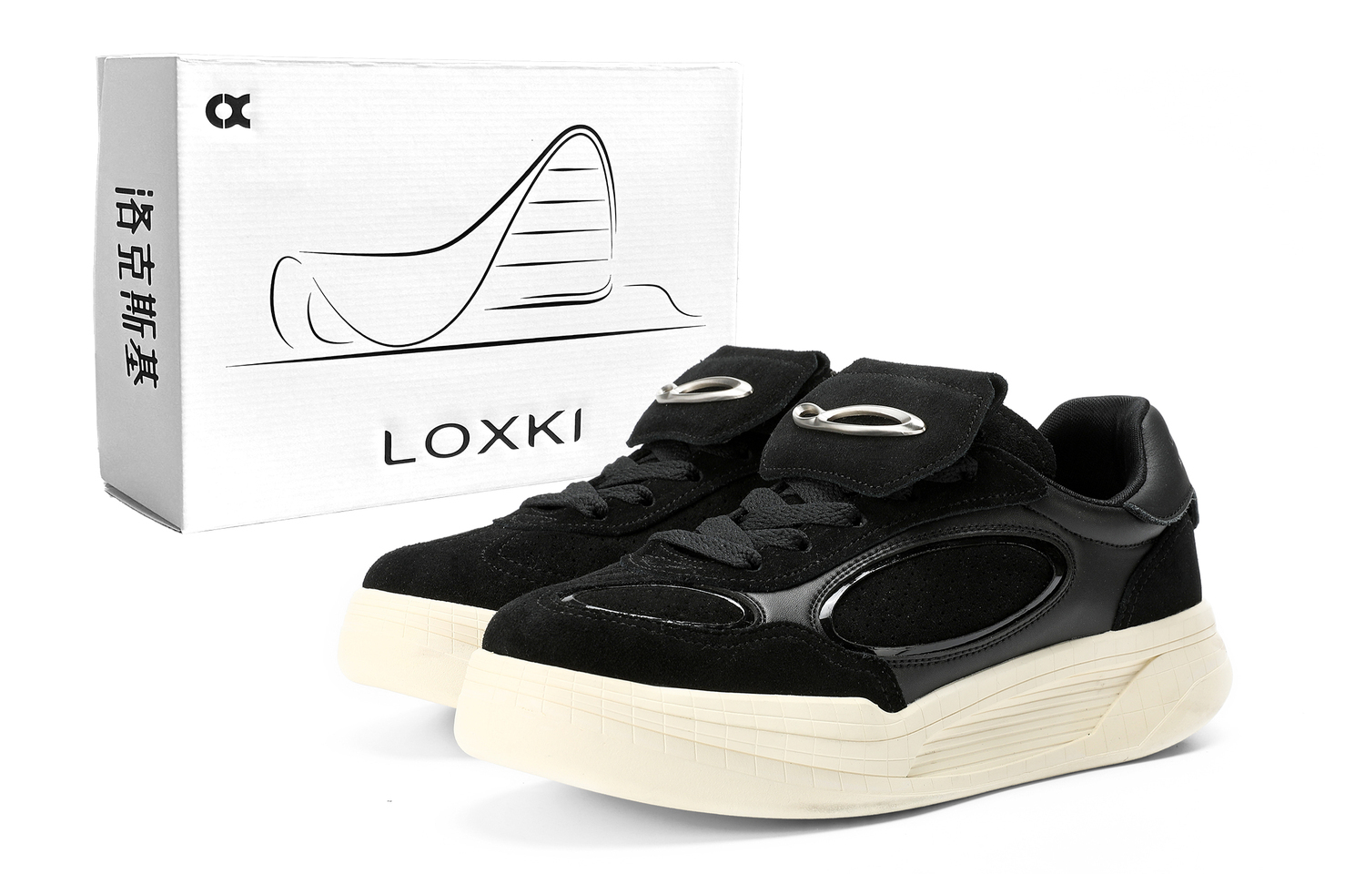 LOXKI Альфа Раунд GT Лоу-топ скейтбордские кроссовки унисекс бежево-бело-розово-черные, цвет Beige White Pink Black
LOXKI Альфа Раунд GT Лоу-топ скейтбордские кроссовки унисекс бежево-бело-розово-черные, цвет Beige White Pink Black